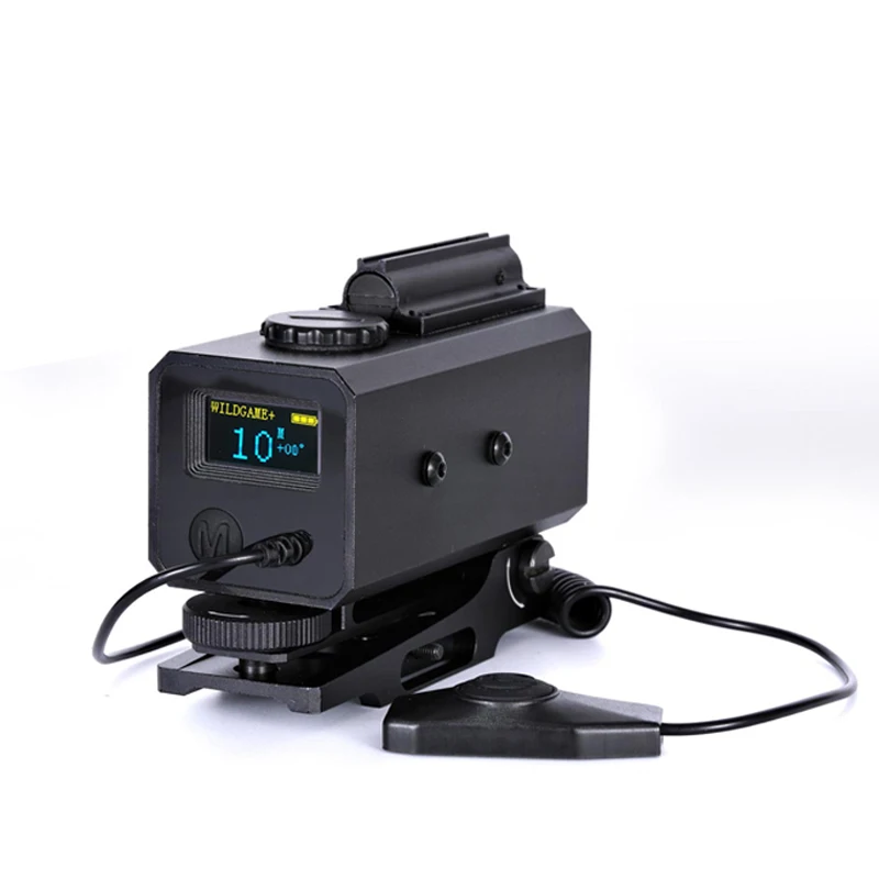 

SPINA LE-032 700m Mini Tactical Laser Rangefinder Range finder rifle scope with Rail Mount for Hunting