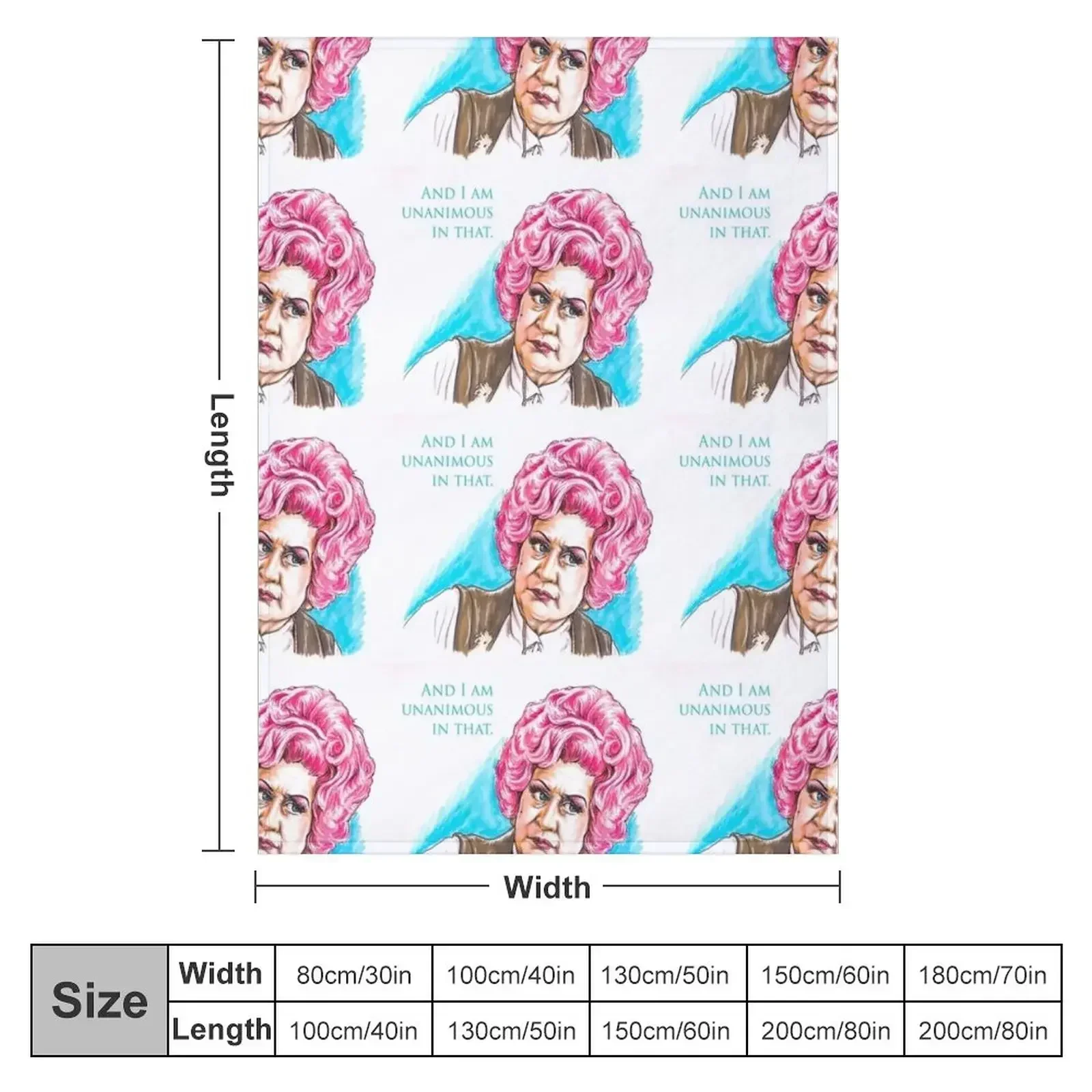 Миссис Слокаombe - АЙБС? И я едикум в этой одеяле Очень большое одеяло Retros Тонкие