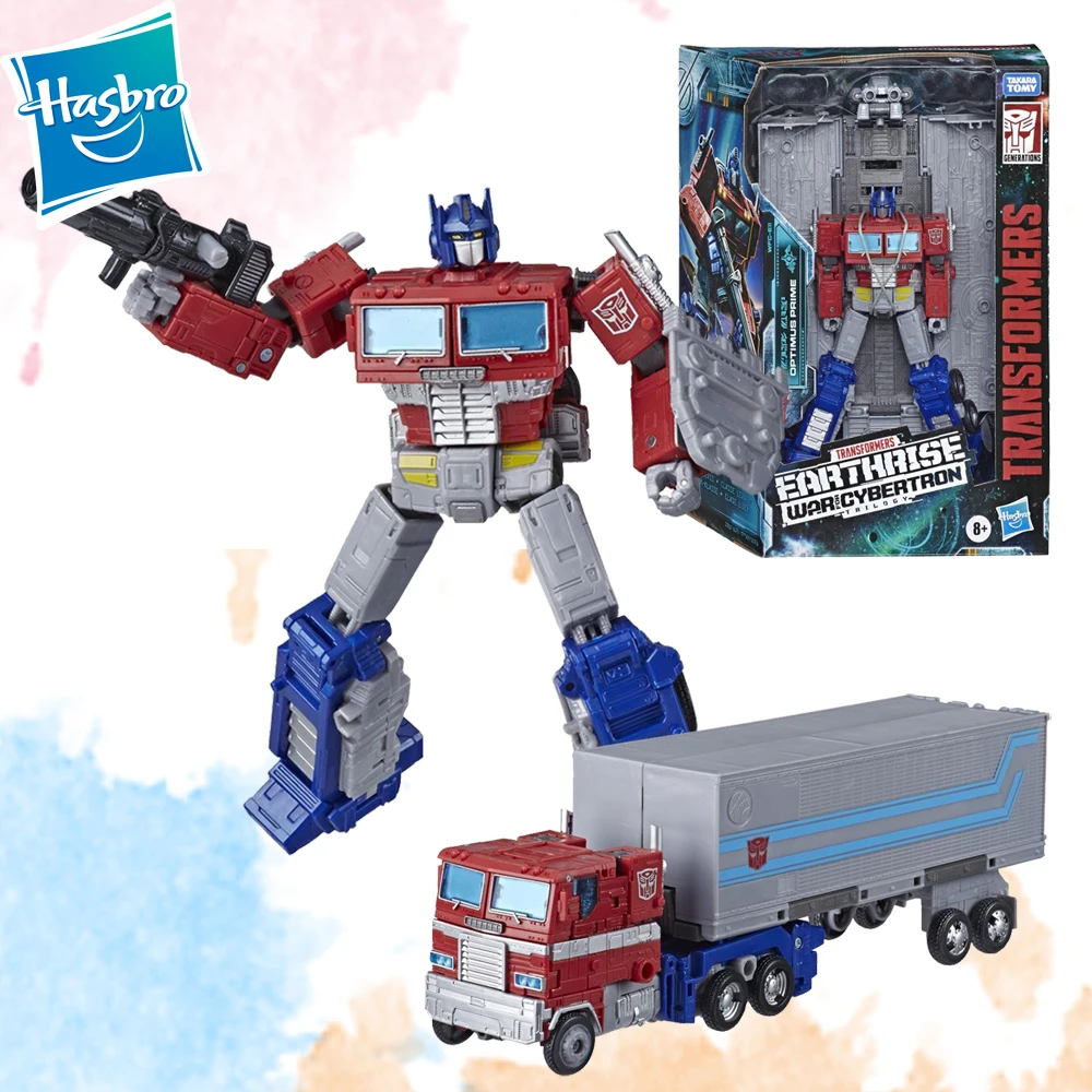 

Трансформеры, игрушки поколения, война для Кибертрон, ушные лидеры, Autobot грейпл, Оптимус, Прайм, 18 см, игрушка-робот