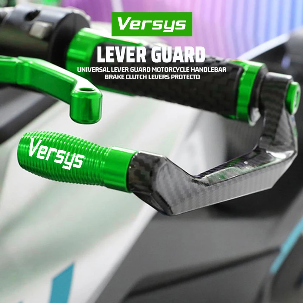 

7/8'' 22MM Handlebar Grips Brake Clutch Levers Guard Protector Motorcycle FOR KAWASAKI VERSYS 650 1000 X300 KLE650 Accesories