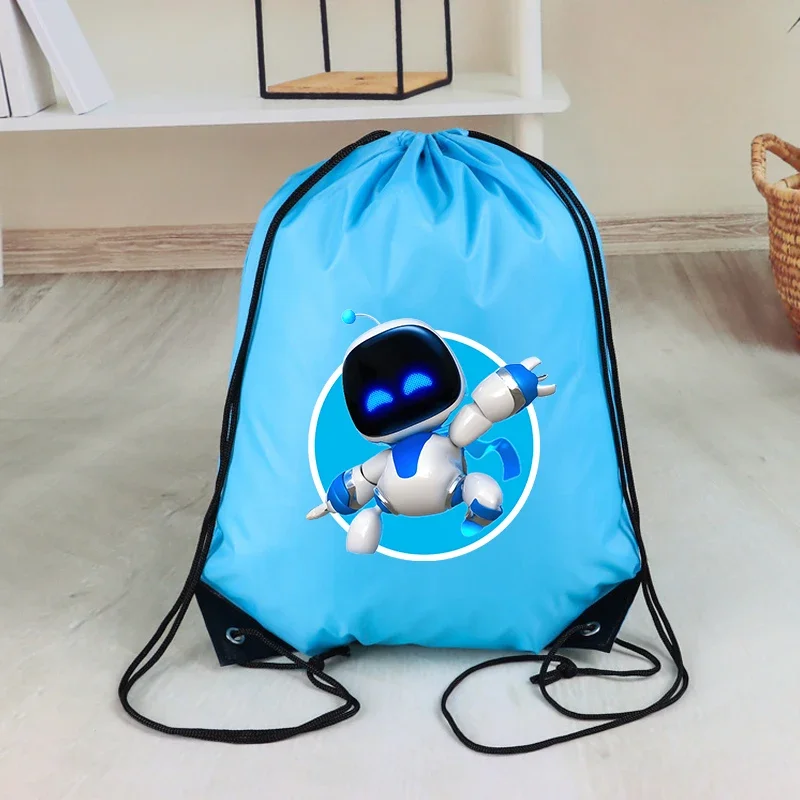 Фото Рюкзак на шнурке AstroBoted с принтом в стиле аниме, портативная водонепроницаемая сумка для хранения с большим объемом, подарки на день рождения, хит продаж №1