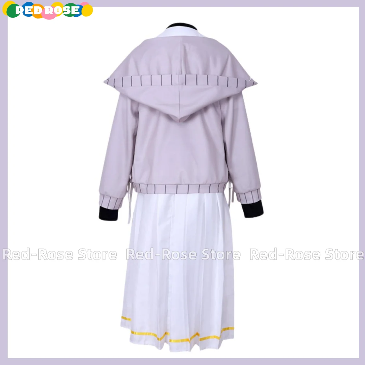 Костюм для косплея Kozeki Ui из аниме игры Синий архив парик с капюшоном пальто JK