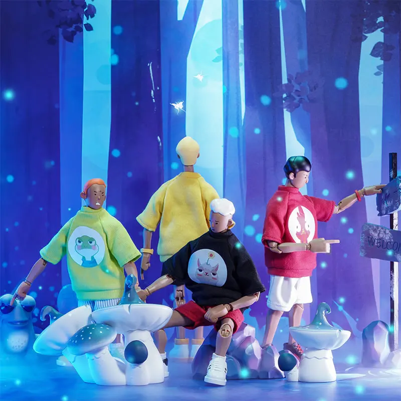 

COME4ARTS Чарли Фэнтези Приключения штора Случайная коробка игрушки сюрприз коробка Угадай сумку кукла аниме фигурки настольные украшения под...