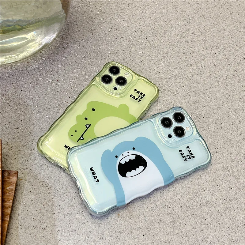 

For iPhone 14Promax 2023 New Ins Net Red Cute Cartoon Air Cushion Phone Soft Case 14Pro 13Promax 12 11 Xsmax Xr X Xs