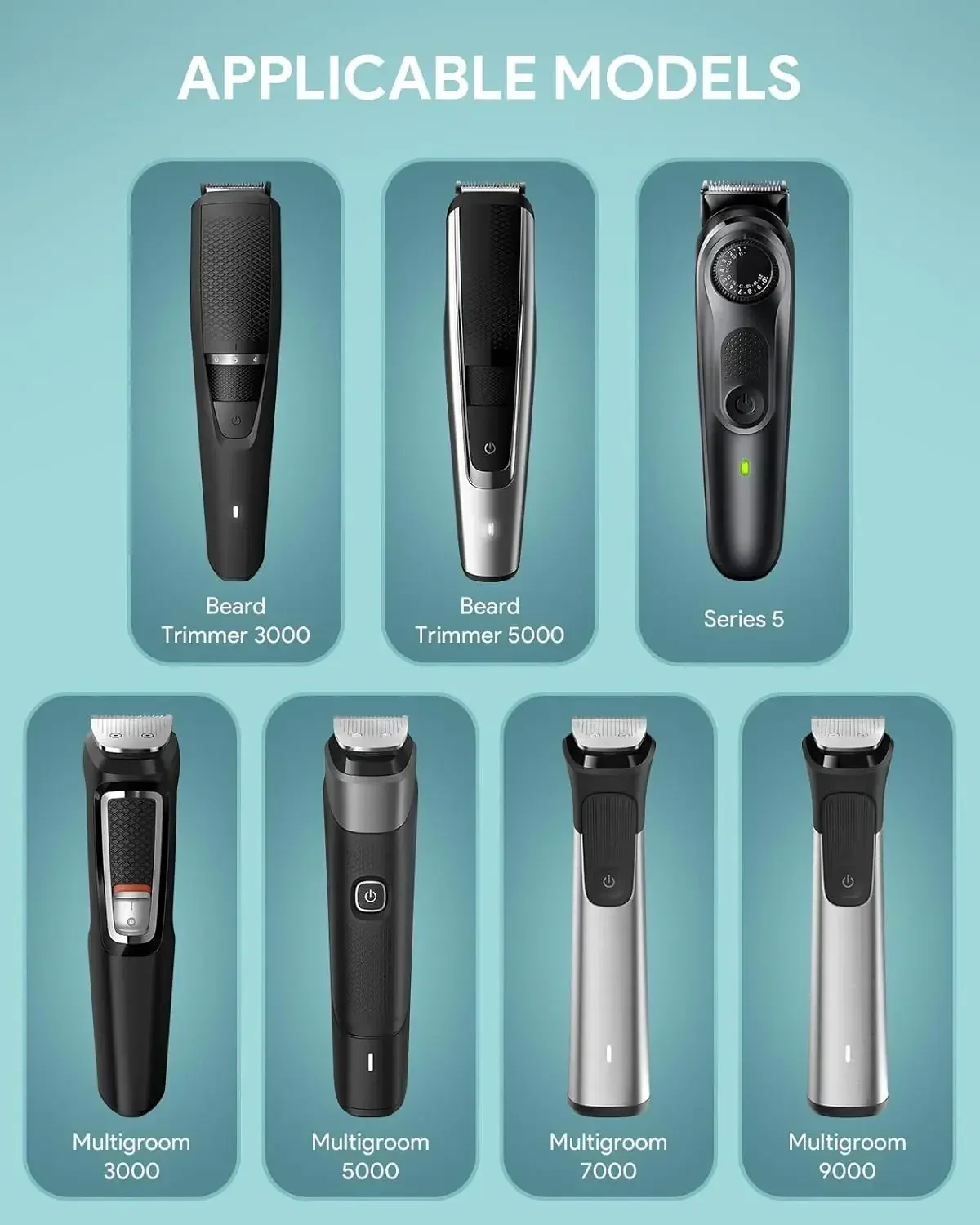 Дорожный чехол для бритвы Yinke серии Multigroom мужской электрический триммера бороды