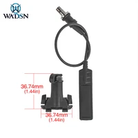 wadsn tactical flashlight switch x300v m600 remote dual pressure switch rifle weapon light switchs airsoft hunting accessories