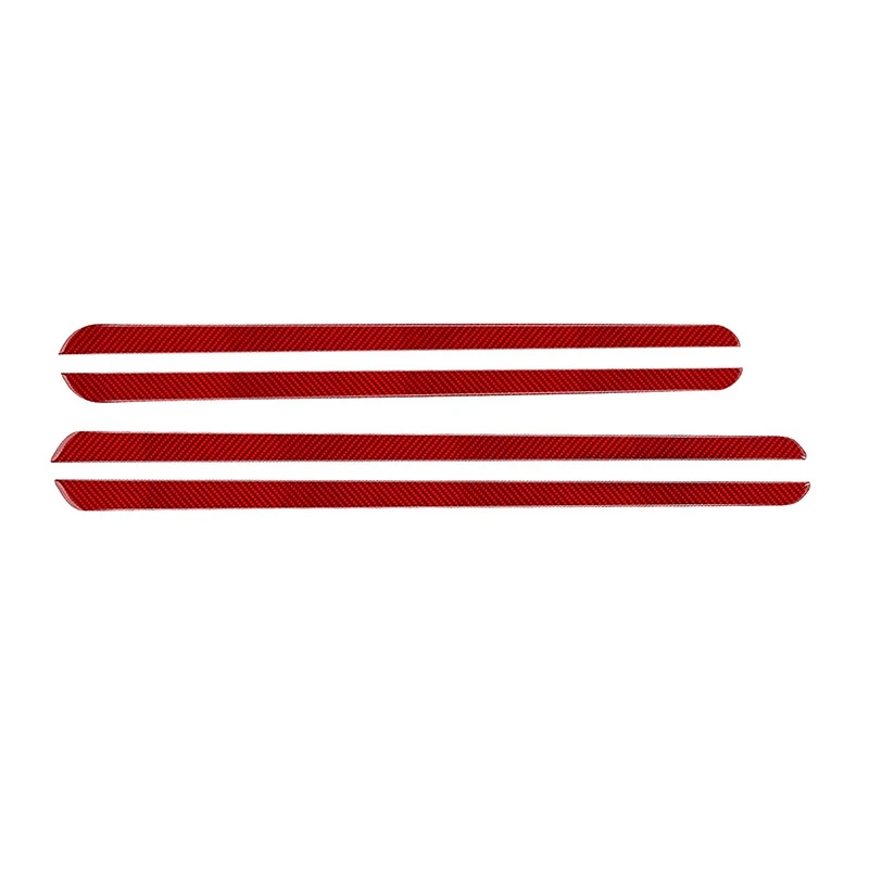 

for Ford Explorer 2013 2014 2015 2016 2017 2018 Carbon Fiber Side Door Strip Trim Panel Cover Interior Stickers
