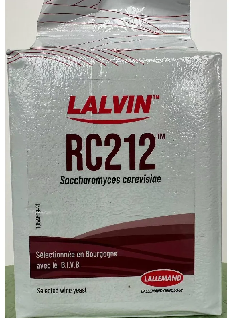 Фото Lalvin BOURGOVIN RC212 Дрожжи для ферментации красной и белой розы ICV-D47/BM4X4/71B Алюминиевый пакет Упаковка 5 г * 5 пакетов №1