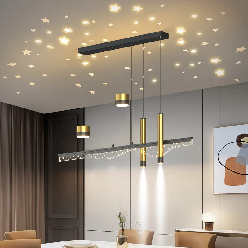 

LED Chandelier For Kitchen Dining Table Bedroom Foyer Villa Hotel Restaurant Living Room Coffee Hall Indoor Home Light