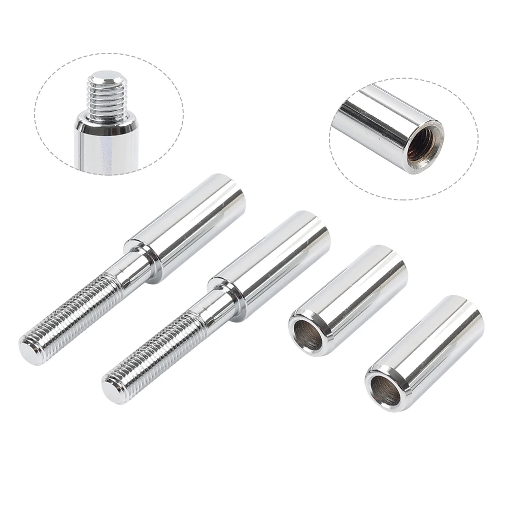 

1 пара мотоциклетных 2-дюймовых удлинителей зеркал, хромированный алюминий 91907-87 для моделей Harley Davidson Softail Sportster Dyna Touring