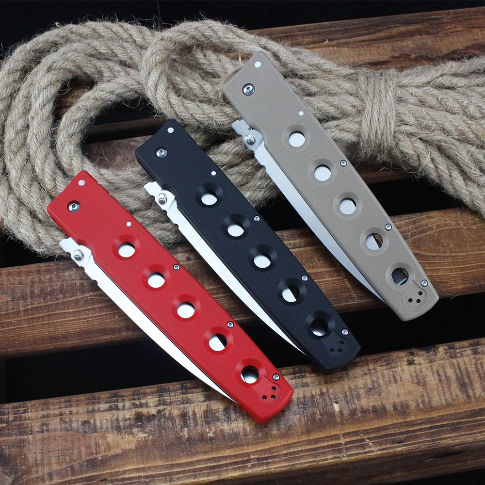 Новый складной нож Cold Hold out 6, карманные ножи из стали S35VN с ручкой G10, уличные военные тактические охотничьи ножи, EDC, универсальные инструменты (art.: 3920cd149a02a) - 3920cd149a02a