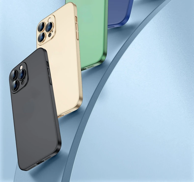 Dust proof with lens film Nudity For iPhone 14 13 12 11 Pro Max Plus All inclusive ultra-thin lens phone case