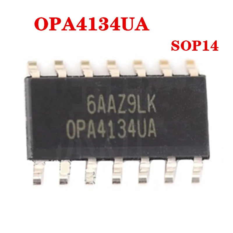 

5 шт./лот OPA4134UA SOP-14 OPA4134 SOP14 OPA4134U SOP