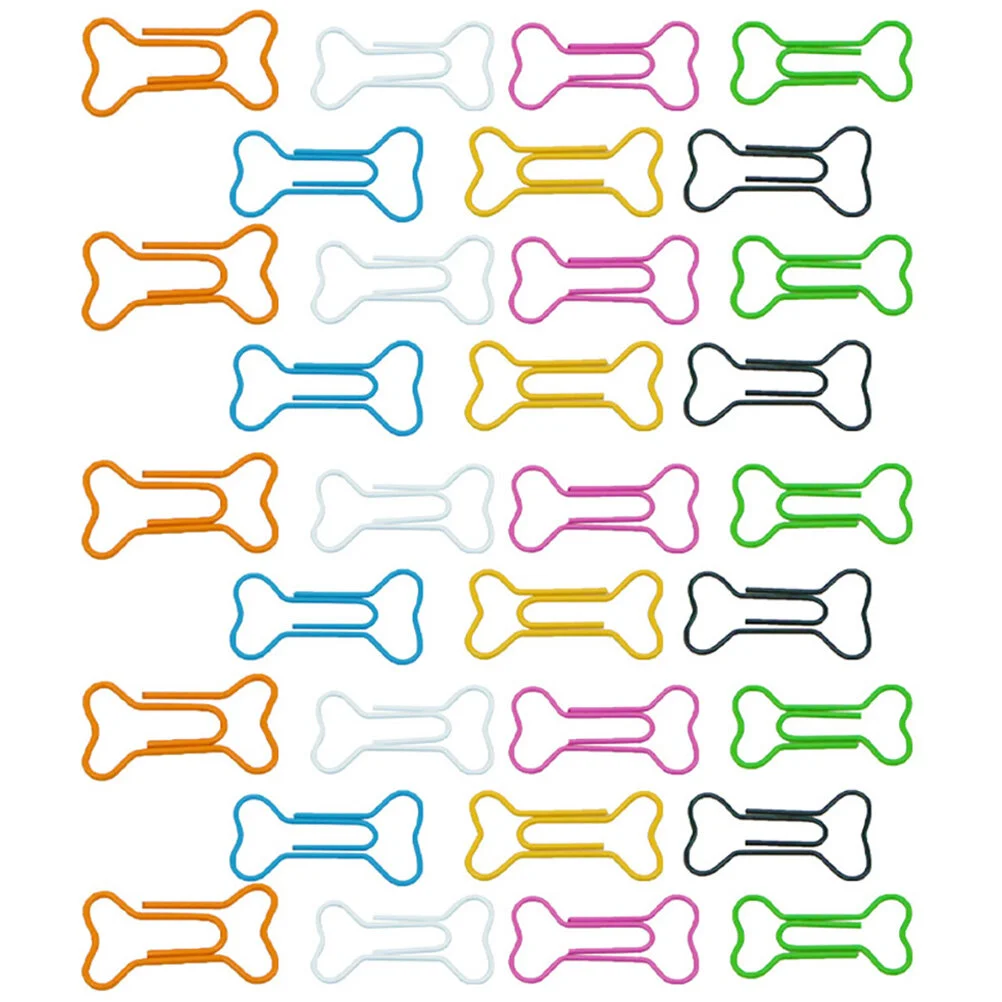 

File Folder Metal Paper Clips Document Fixing Small Cute Unique Shaped Multi-use