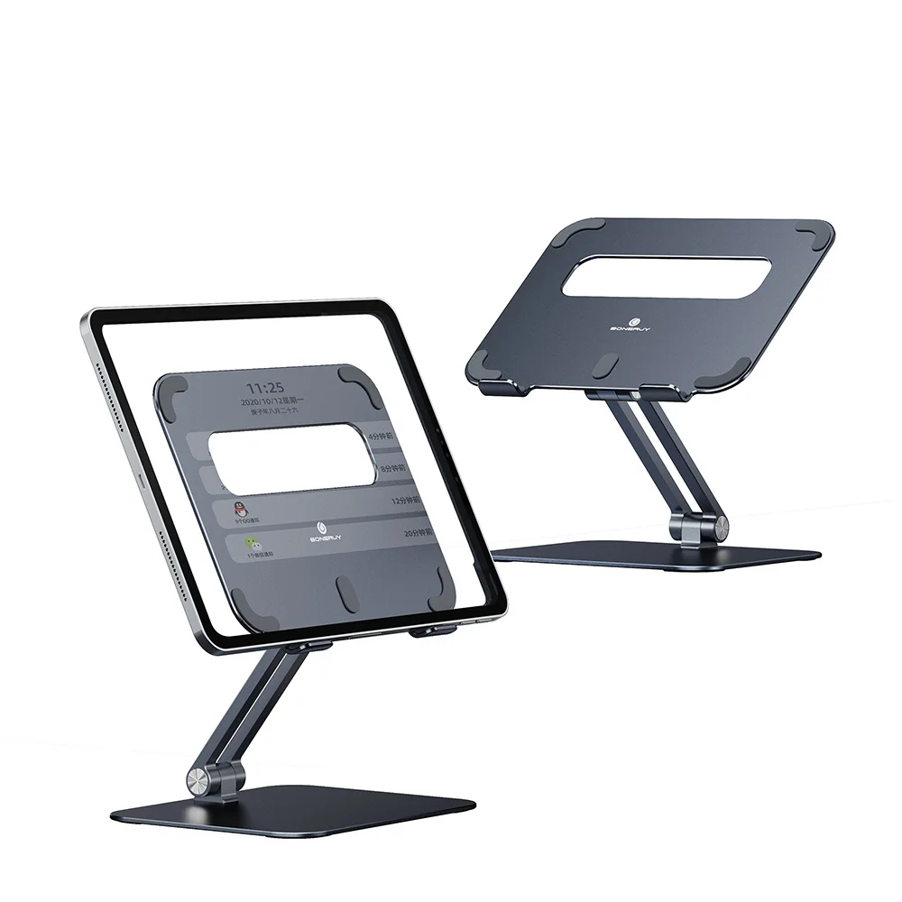 

Tablet Stands For iPad Pro Xiaomi iPhone Huawei Samsung Honor Adjustable Foldable Height Angle New Phone Soporte Tablet Holder