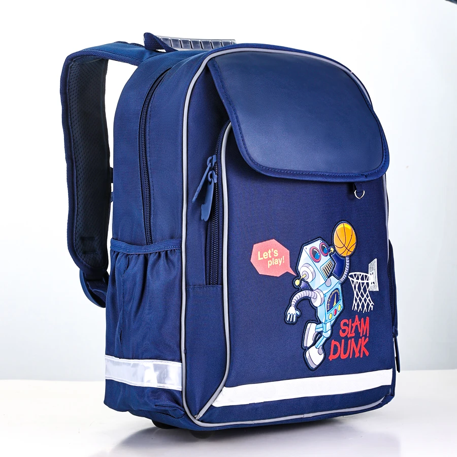 Boys Slam Dunk School bags for Children Kids Cartoon Robot Schoolbag Orthopedic Primary School Backpacks mochilas infantil