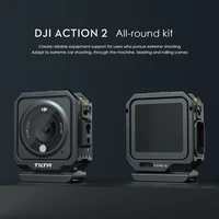 tilta ta t26 dji action 2 multi functional shock absorbing camera cage kit for action 2 magnetic filter system protection case