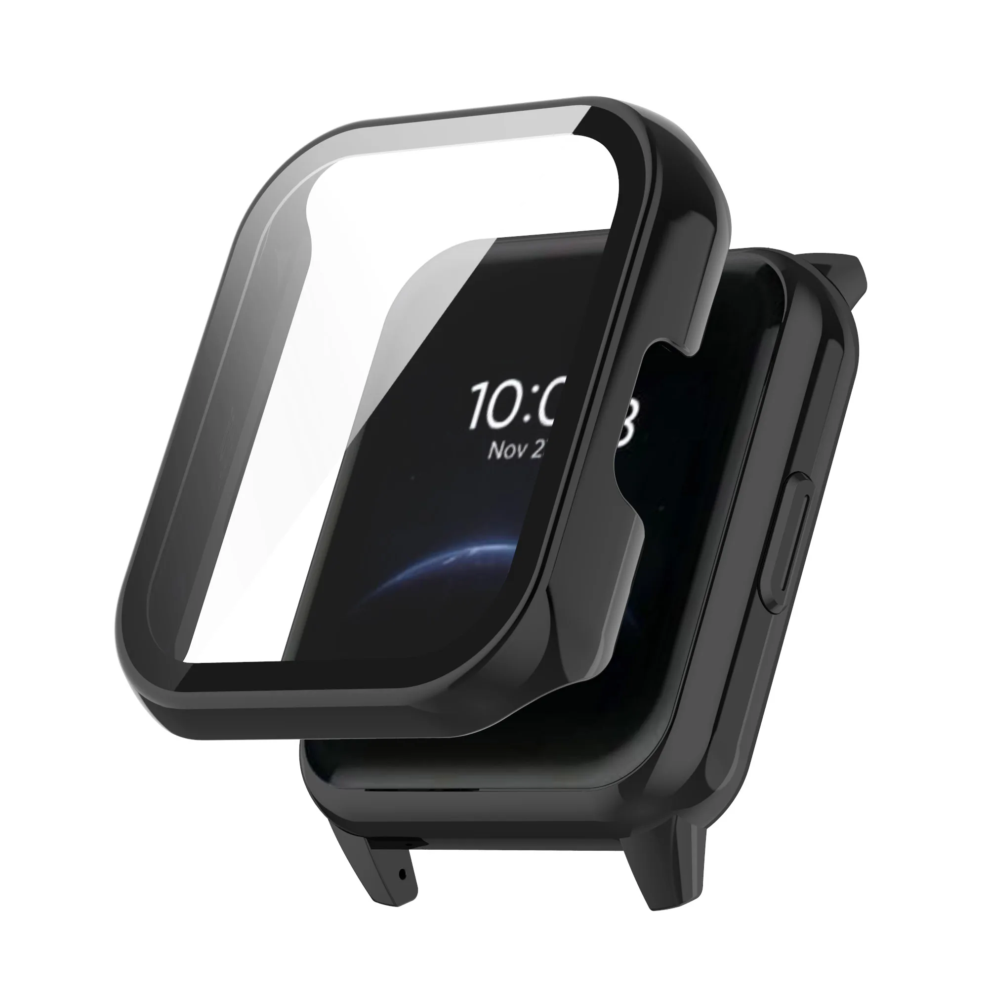 Защитный чехол для Realme Watch 2 pro полная защита экрана защитный + закаленное стекло |