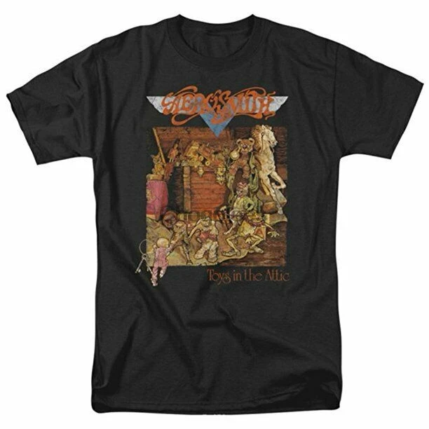 Футболка Aerosmith_Toys In The чердак унисекс винтажная Reprint ET1880
