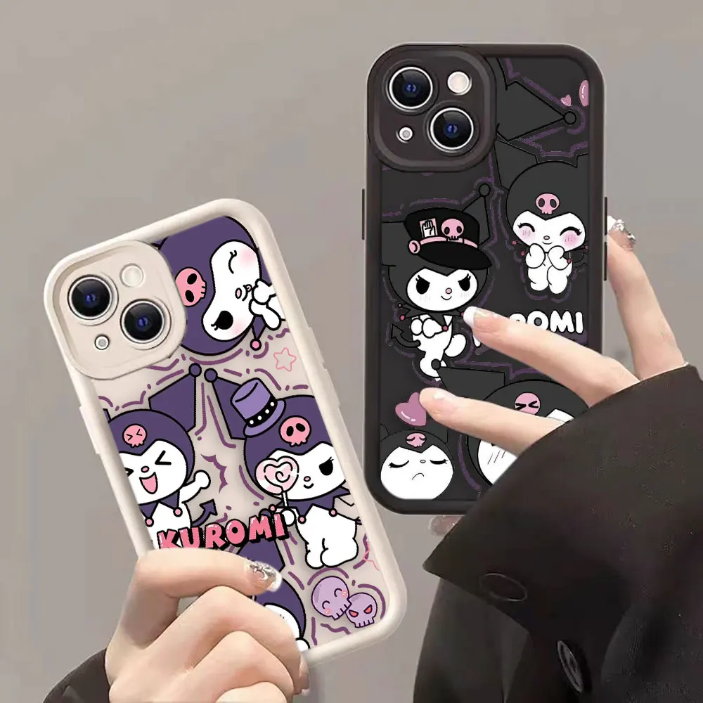 Милый чехол для телефона Kuromi My Melody с рисунком OPPO A98 A94 A93 A92 A91 A83 A79 A78 A76 A74 A72 A60 A58 A57 A55