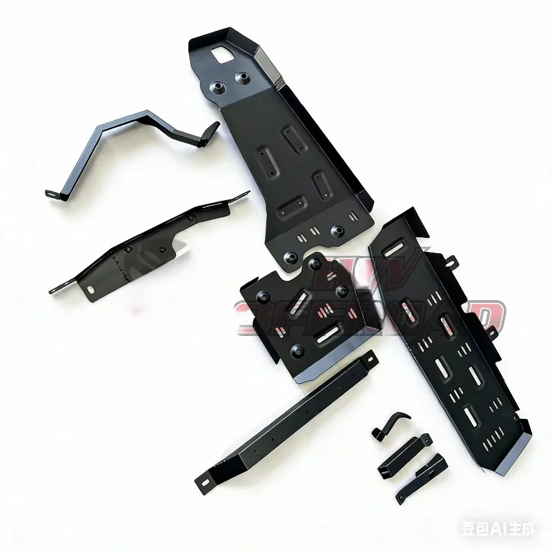 Фото Усиленная стальная защита двигателя (картера) для BAW T01 Beijing BJ212 2024 2025 2026, брызговик под двигатель №4