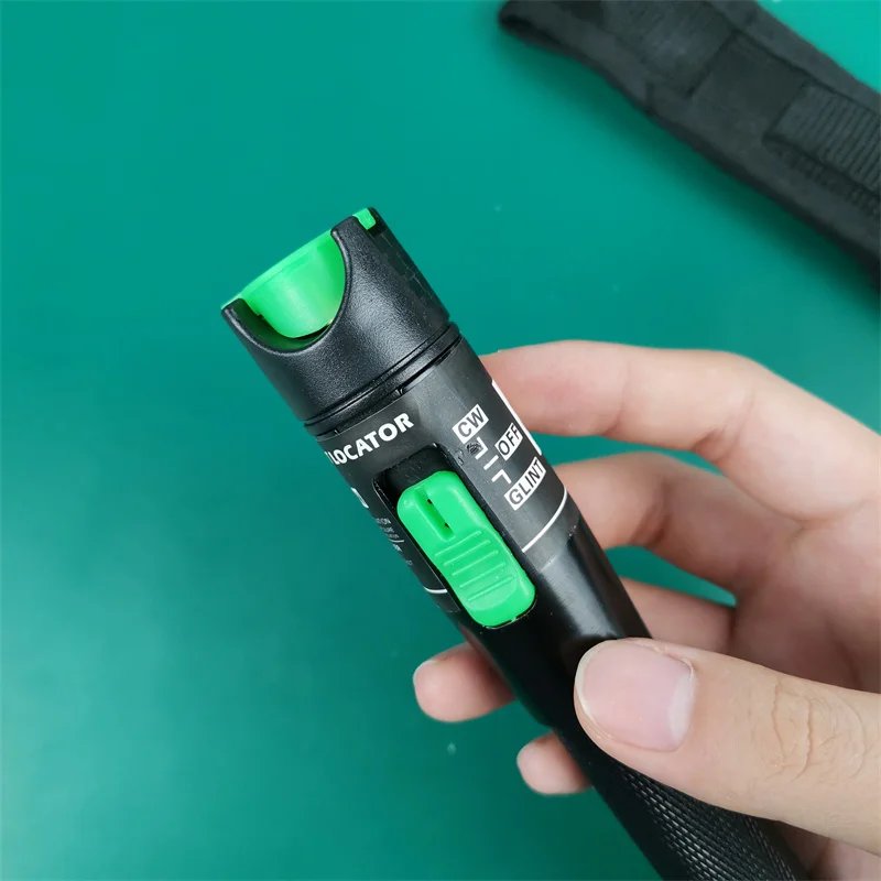 20mW Visual Fault Locator Fiber Optic Cable Tester Red Laser Light 20km VFL Pen Type Free Shipping