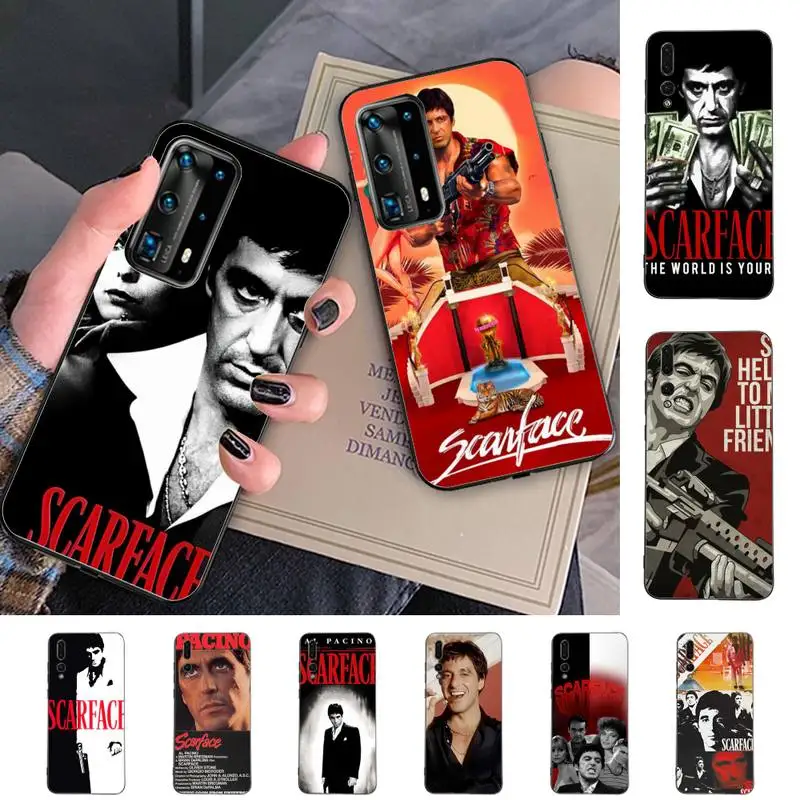 

Scarface Phone Case for Huawei P30 40 20 10 8 9 lite pro plus Psmart2019