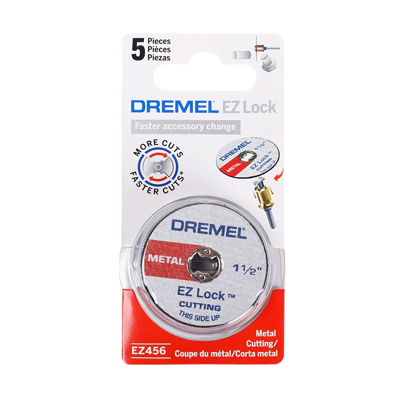

Отрезные диски Dremel EZ456, 5 шт., стекловолоконные