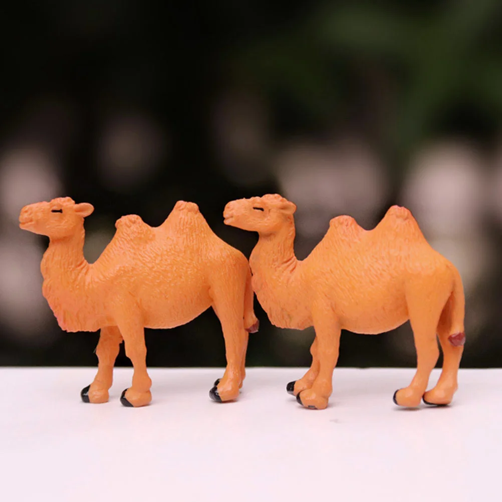 

10pcs Simulation Camel Models Camel Figurines Desktop Ornaments Camel Figures