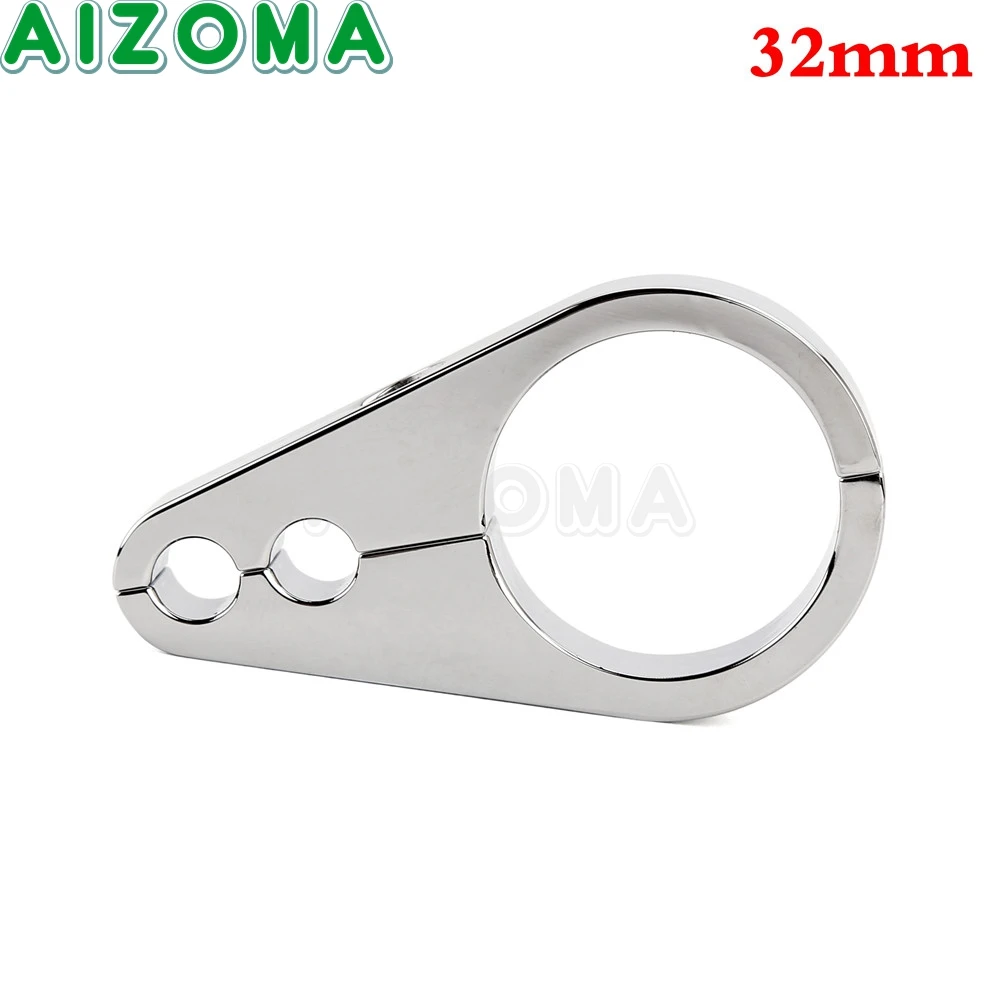 

Алюминиевый зажим для тормозного троса CNC 32 мм 25 мм, держатель проводки дроссельной заслонки для Harley Cafe Racer Yamaha Bobber Chopper Cruiser