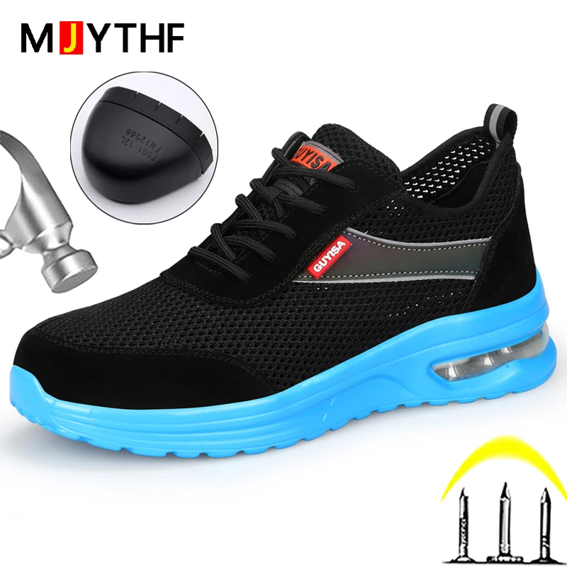 Anti-smash Anti-puncture Insulated Shoes Steel Toe Cap Work 