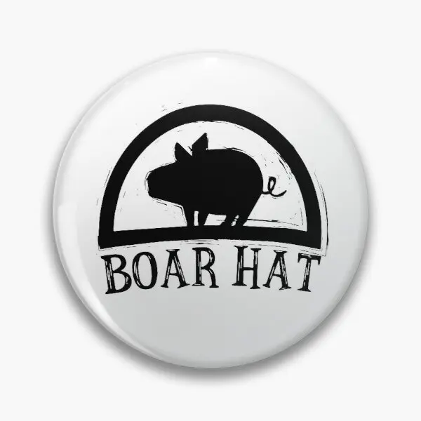 

Черная мягкая булавка на булавке в форме кабана, Милая брошь на лацкан шляпы, Забавный значок на воротник, женский подарок, креативная мульт...