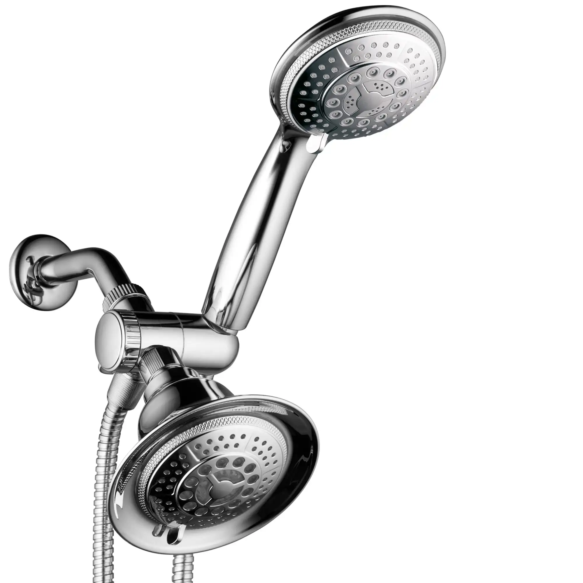 

Shower Combo with LED Lights Shower Head, Brushed Nickle