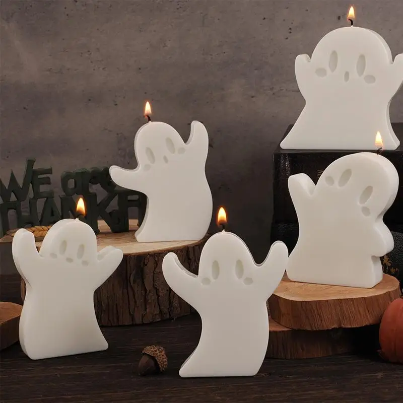 6 шт./набор силиконовые формы для украшения свечей