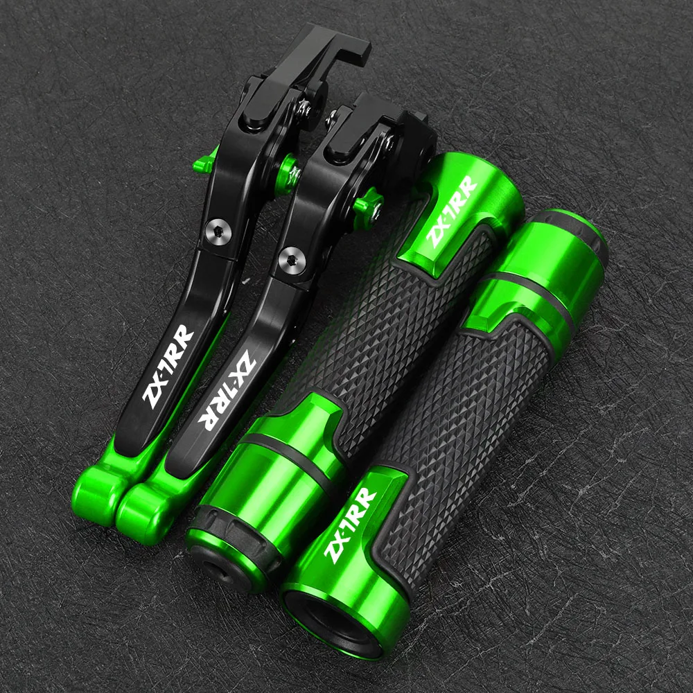 

Motorcycle Folding Extendable CNC Moto Adjustable Clutch Brake Levers Handbar Grips FOR KAWASAKI ZX7RR ZX-7RR 1989-2003