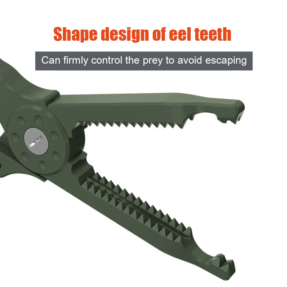 Fishing Pliers Tongs Gripper Cutter Plier Lip Controller with Carabiner Live Fish Buckle Clamp Clip Tackles Gear Supplies