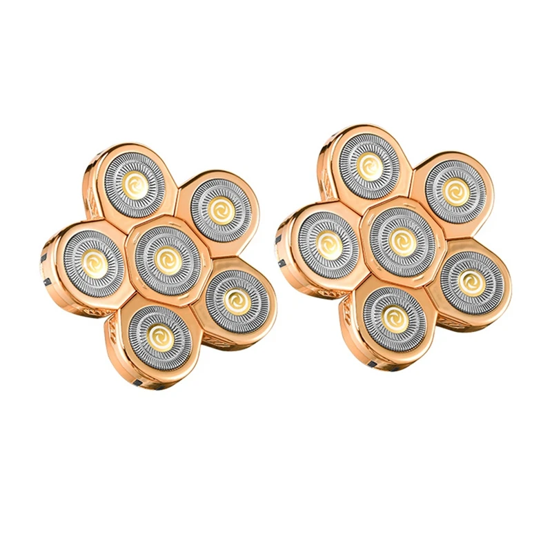 

2 шт., сменные головки для бритвы 6 в 1