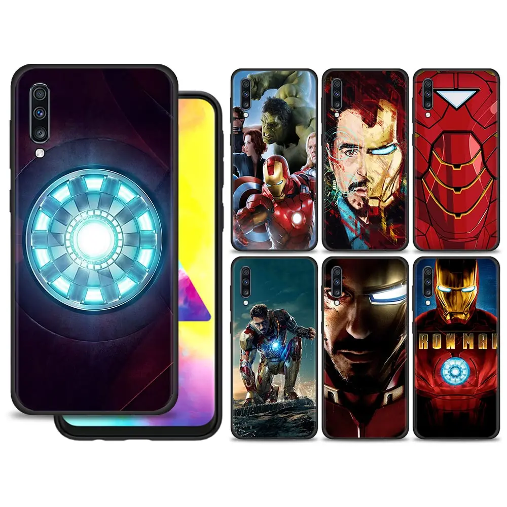 Marvel Iron Man And Hulk Super Hero Phone Case For Samsung A50 A30 M31 Cover for MOTO G30 One Fusion for Oppo Realme C3 8 7 6