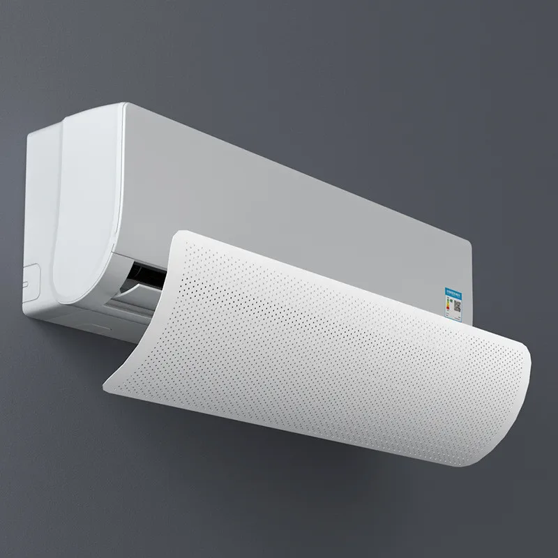 

ПВХ ветровой дефлектор для кондиционера белый