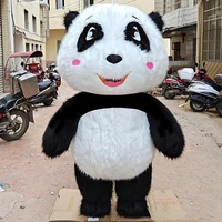 cosplay inflatable panda mascot fursuit cartoon doll cosplay costume event propaganda performance prop doll clothes