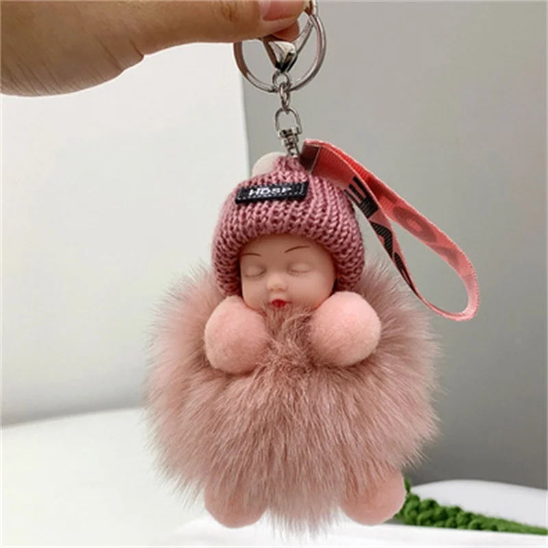 

Брелок для ключей в виде Красной панды, кукла, сумка, подвеска, игрушка, аксессуары YCK062