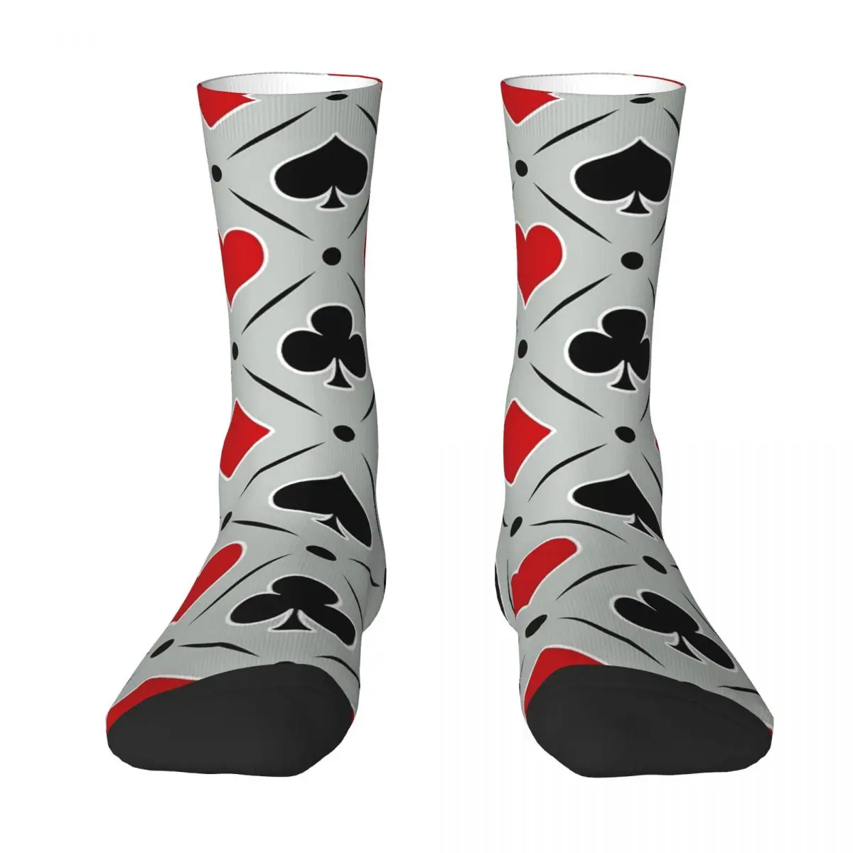 Playing Card Suits Symbols Adult Socks,Unisex socks,men Socks women Socks