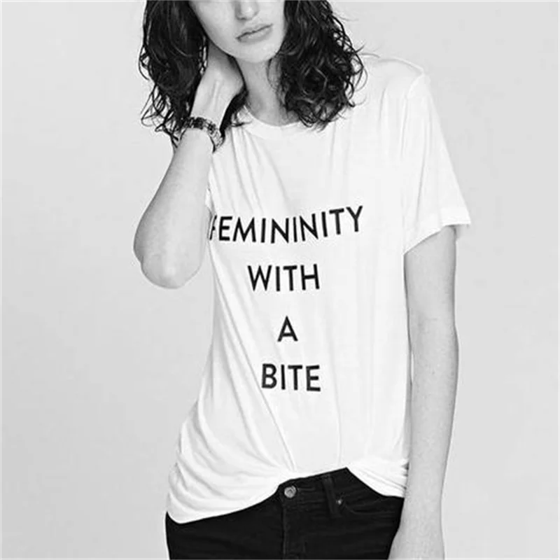 

Femininity With A Bite Tee ops Short Sleeve T- Shirts Y2k Clothes Anime Goth Blouses Kawaii 90s Crop Top Gothic Vintage