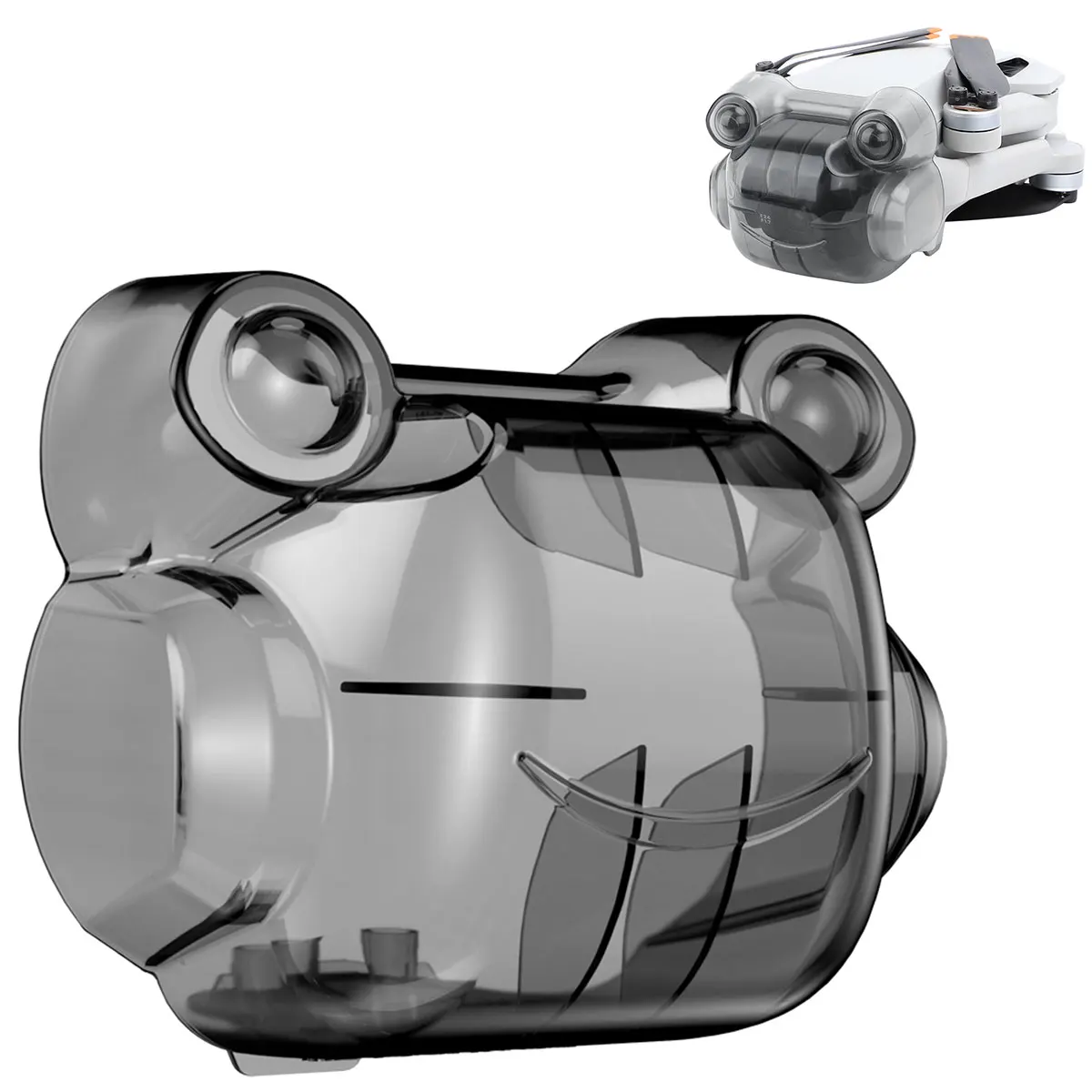 

Крышка объектива для DJI Mavic Mini 3 PRO форма милой лягушки крышка объектива для камеры дрона Пылезащитная защита для квадрокоптера аксессуары дл...