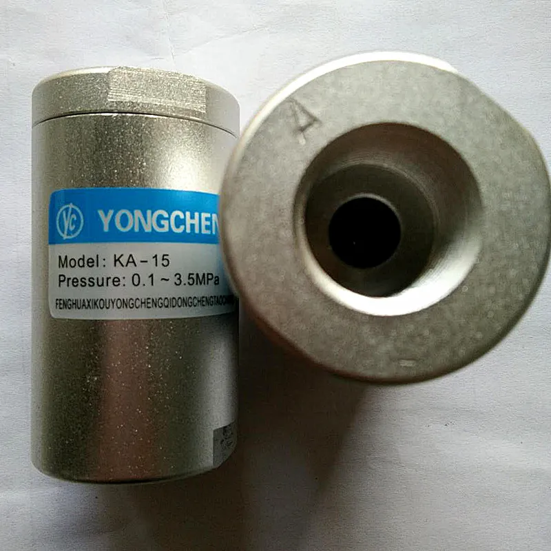 

Обратный клапан высокого давления Yongcheng KA-15