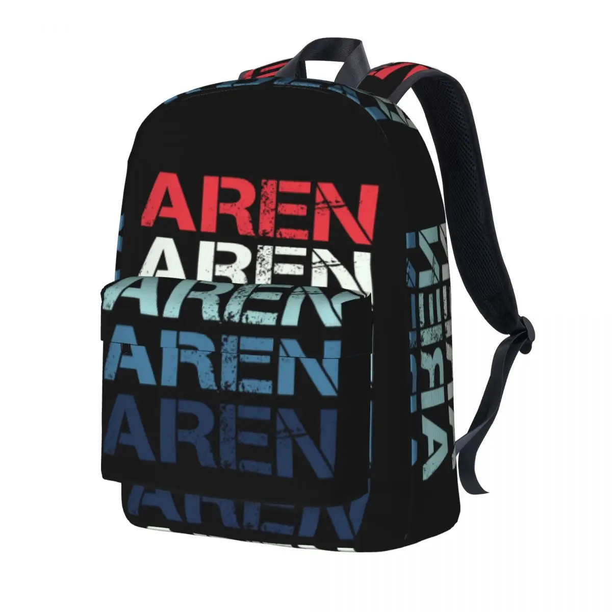 

Винтажный рюкзак с названием Aren, повседневные Рюкзаки в стиле ретро, студенческие стильные школьные сумки, цветной мягкий рюкзак