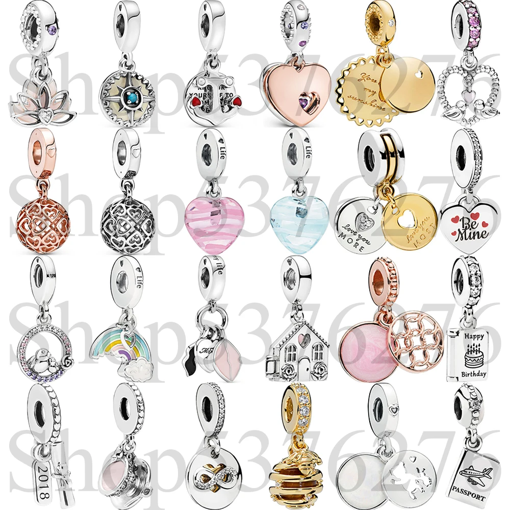 Женский браслет-браслет с компасом и шармом Птица