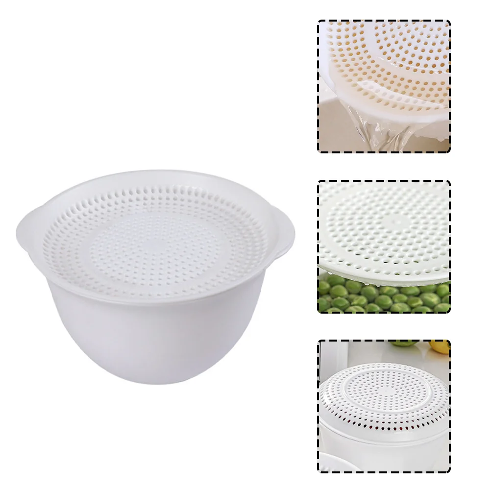 

Draining Bowl Microwave Multi-Purpose Bowl Fruit Draining Bowl Home Supplies