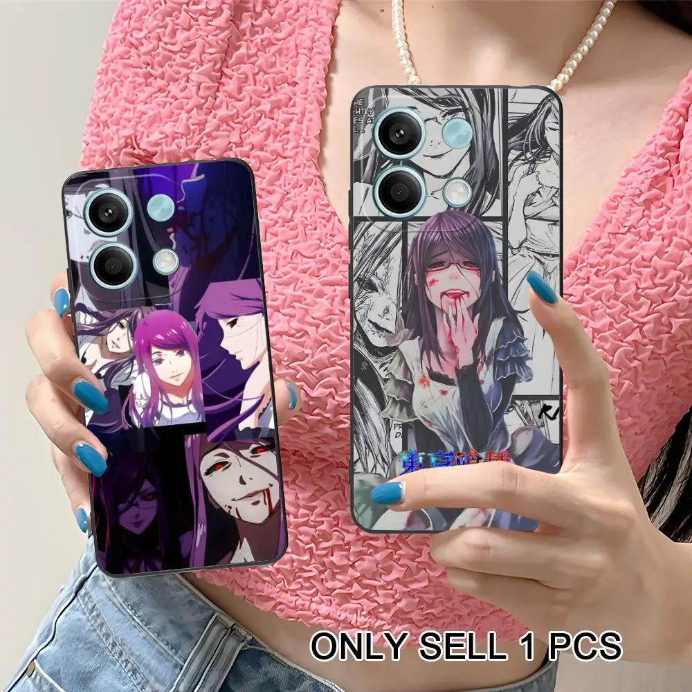 Фото Чехол для телефона Ghoul Rize для Xiaomi Redmi Note 15 14 13 12 11 S Pro Plus 4G 5G, мягкий противоударный чехол из ТПУ. №3