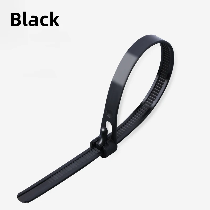 

20 шт. съемные нейлоновые кабельные стяжки ZYCN 5x200 мм и 8x150 мм